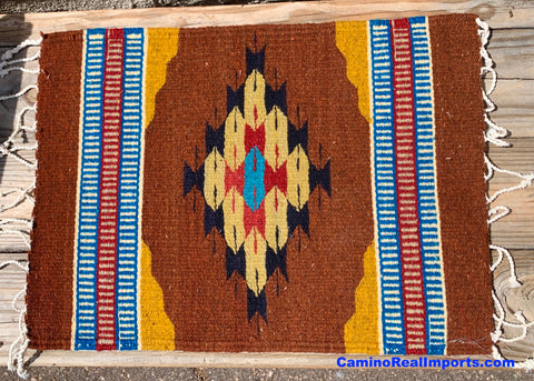 ZAPOTEC RUG PLACE MAT  15" X 21"  ZPM026
