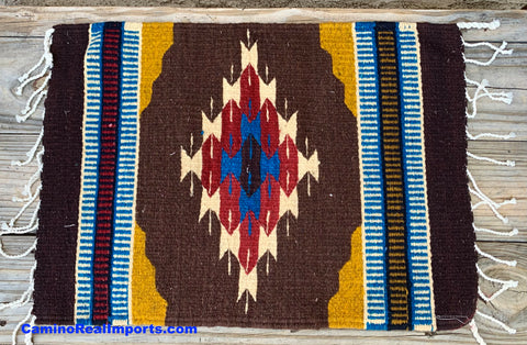 Zapotec Rug Place Mat  15" X 21"  ZPM012