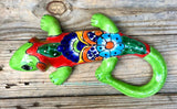 Talavera Wall Decor Gecko Iguana 10" TIG1002