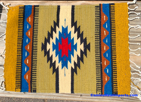ZAPOTEC RUG PLACE MAT  15" X 21"  ZPM034