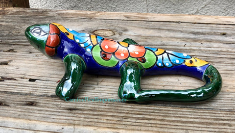 Talavera Wall Decor Gecko Iguana 16" TIG16008