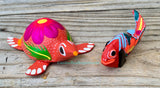 Set of 2 Mexican Alebrije turtle and Fish ST2ABJ003