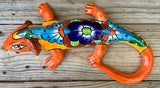 Talavera Wall Decor Gecko Iguana 13" TI13001
