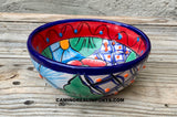 Mexican Talavera Pottery Bowl Plate 5.5" TPB010