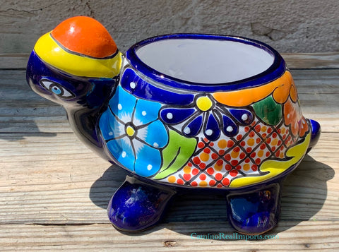 TALAVERA TURTLE PLANTER  TTP10001