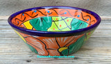 Mexican Talavera Pottery Bowl Plate 7" TPBPZ002