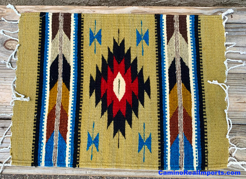 ZAPOTEC RUG PLACE MAT  15" X 21"  ZPM014