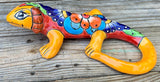 Talavera Wall Decor Gecko Iguana 13" TI13004