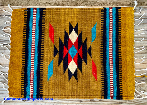 ZAPOTEC RUG PLACE MAT  15" X 21"  ZPM005