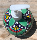 Talavera Soap or Lotion Pump Dispenser TD008