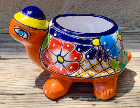 Talavera Turtle Planter  TTP10002