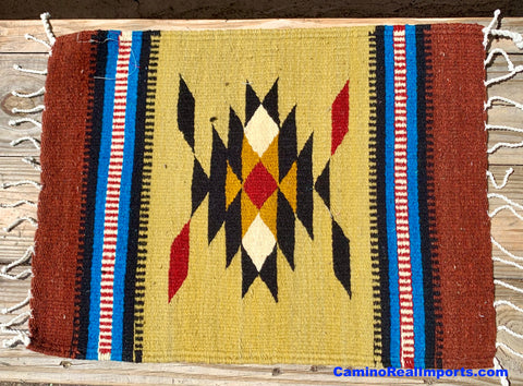 ZAPOTEC RUG PLACE MAT  15" X 21"  ZPM032