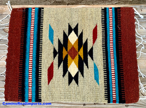 ZAPOTEC RUG PLACE MAT  15" X 21"  ZPM015