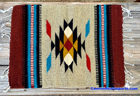 ZAPOTEC RUG PLACE MAT  15" X 21"  ZPM006