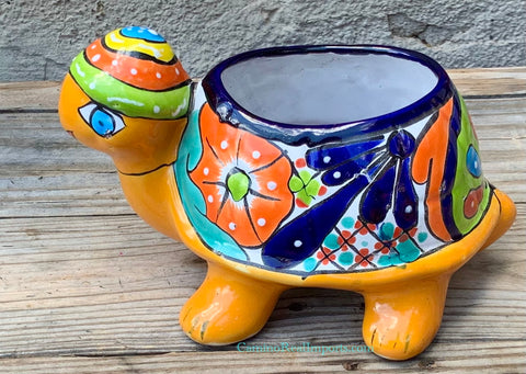 TALAVERA TURTLE PLANTER  TTP10004