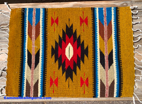 ZAPOTEC RUG PLACE MAT  15" X 21"  ZPM033