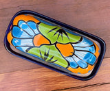 Talavera Pottery Butter Dish Hand Painted Sm Tbds005