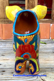 Mexican Talavera Pottery Pig Planter 12" TPSPT12004