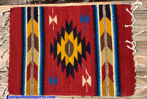 ZAPOTEC RUG PLACE MAT  15" X 21"  ZPM024