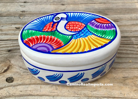 Round Clay Jewelry Box RDGJB014