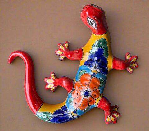 Talavera Wall Decor Gecko Salamander TGS15027