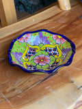 Mexican Talavera Pottery Bowl Plate 9" TPB9003
