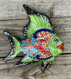 Talavera Fish Wall Decor TFMD007