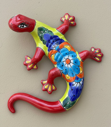 Talavera Wall Decor Gecko Salamander TGS15030