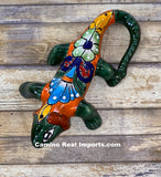 Talavera Wall Decor Gecko Iguana 10" TIG10012