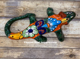 Talavera Wall Decor Gecko Iguana 10" TIG10012