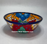 Mexican Talavera Pottery Bowl Plate 7" TPBPZ004