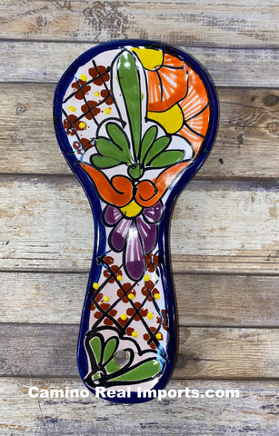 Kitchen Decor Talavera Spoon Rest TSR017