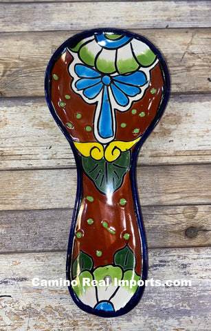Kitchen Decor Talavera Spoon Rest TSR023