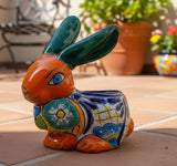 Talavera Bunny/Rabbit Flower Pot Planter TBFP11010