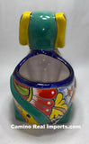 Talavera Dog Flower Pot Planter TDP024