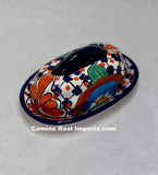 Talavera Pottery Butter Dish Hand Painted TBDMD018