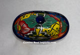 Talavera Pottery Butter Dish Hand Painted TBDMD022