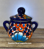 Talavera Pottery Sugar Canister Hand Painted TPSC001