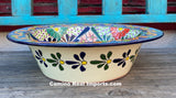 Talavera Pottery Large Salad Bowl Plate 16" TPSB12001