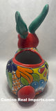 Talavera Bunny/Rabbit Flower Pot Planter TBFP11007
