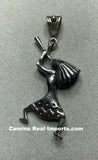Sterling Silver Kokopelli Pendant STSP0064