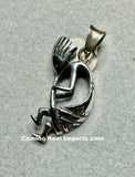 Sterling Silver Kokopelli Pendant STSP0065