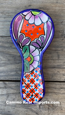 Kitchen Decor Talavera Spoon Rest TSR026