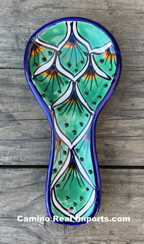 Kitchen Decor Talavera Spoon Rest TSR022
