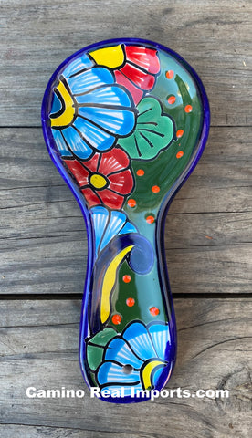Kitchen Decor Talavera Spoon Rest TSR030