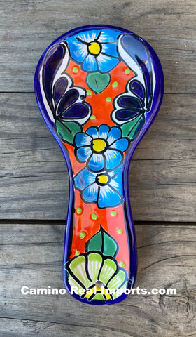 Kitchen Decor Talavera Spoon Rest TSR029