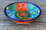 Mexican Talavera Pottery Bowl Plate 7.5" TPB75013