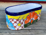 Talavera Flower Pot Planter Window Box TPWB11003