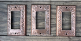 Tin Switch Duplex Rocker Switch Plate Plate Covers Copper