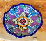 Mexican Talavera Pottery Bowl Plate 9" TPB9001